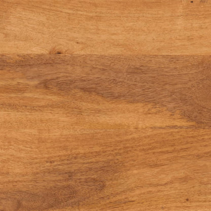 TV-Möbel Svart TV-Bänk Brun och 100x33,5x46 cm massivt mangoträ