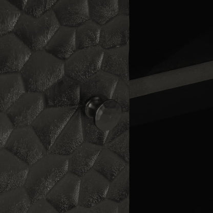 TV-Möbel Svart TV-Bänk 105x33x46 cm massivt mangoträ