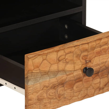 Soffbord Trä 80x54x40 cm massivt akaciaträ