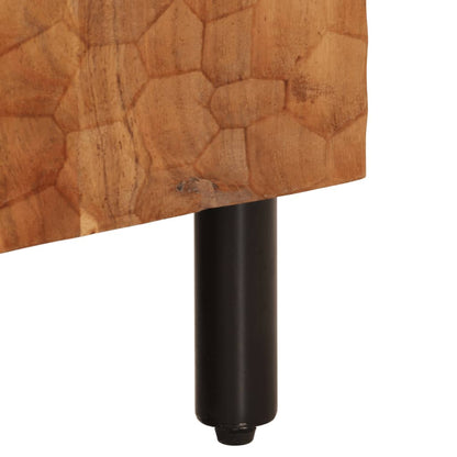 TV-Möbel Trä TV-Bänk 105x33x46 cm massivt akaciaträ