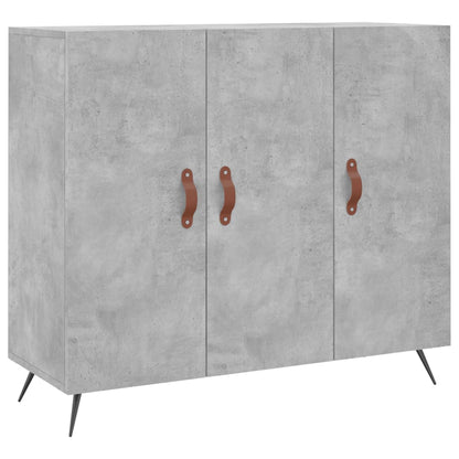 Byrå Betonggrå 90x34x80 cm