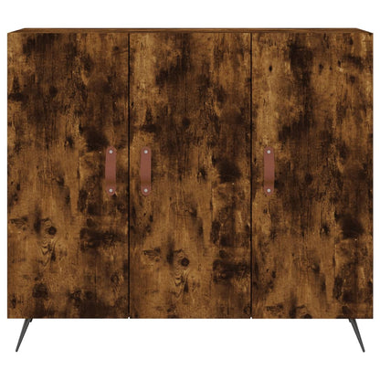 Byrå Rökfärgad Ek 90x34x80 cm