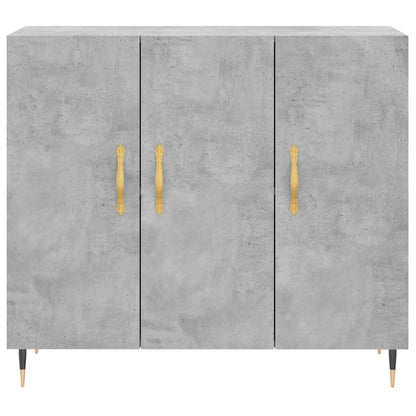 Byrå Betonggrå 90x34x80 cm
