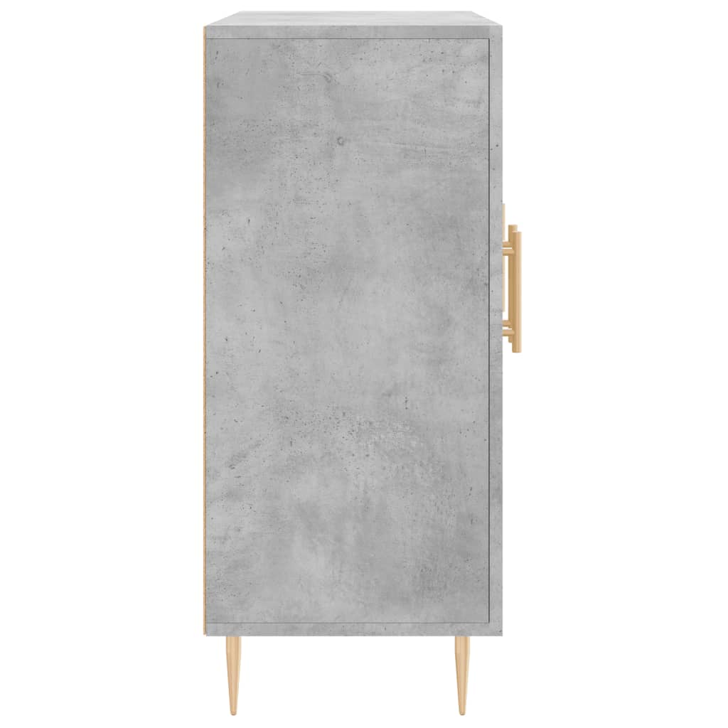 Byrå Betonggrå 90x34x80 cm