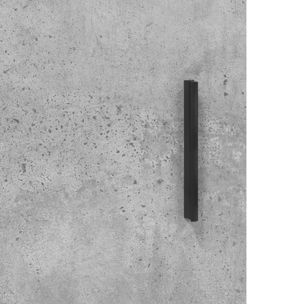 Byrå Betonggrå 90x34x80 cm