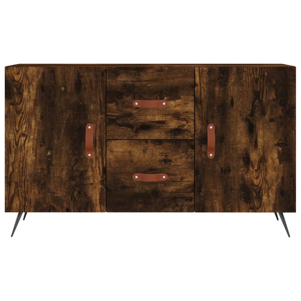 Byrå Rökfärgad Ek 100x36x60 cm