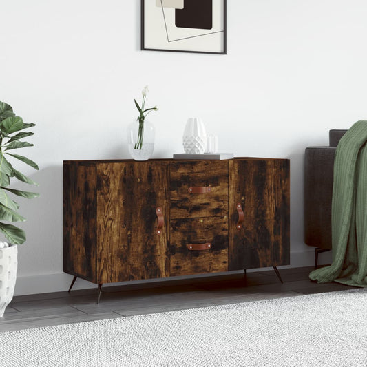 Byrå Rökfärgad Ek 100x36x60 cm