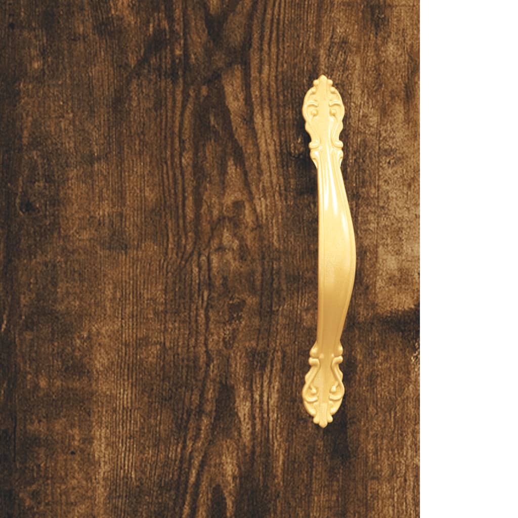 Byrå Rökfärgad Ek 100x36x60 cm