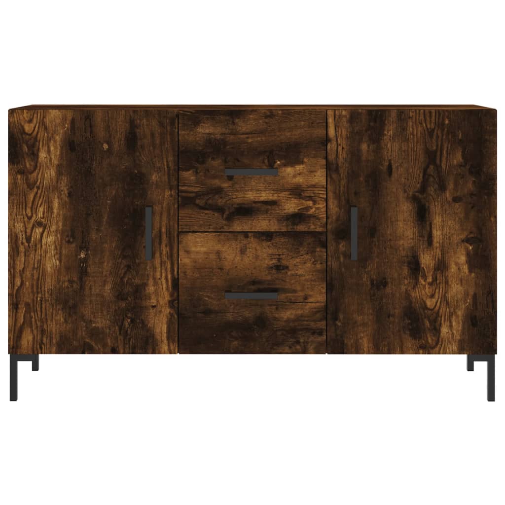 Byrå Rökfärgad Ek 100x36x60 cm