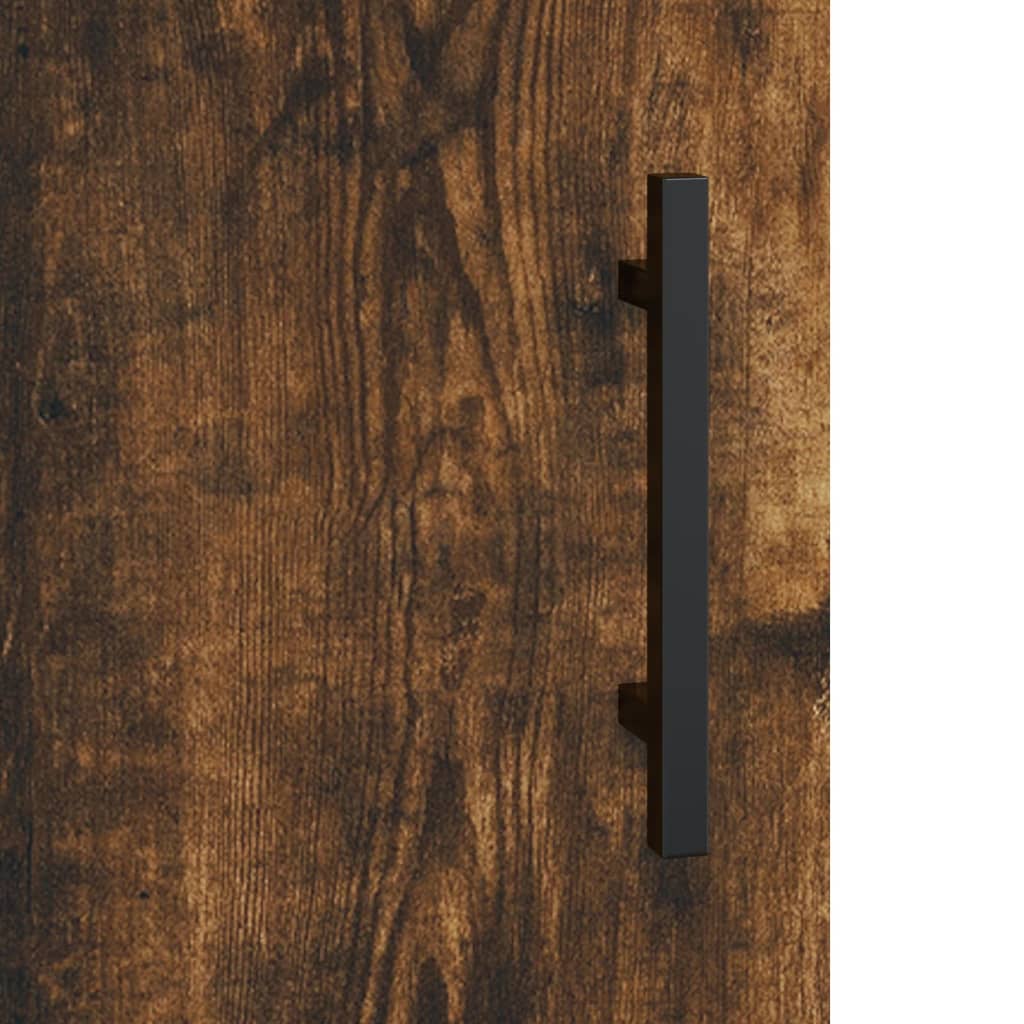 Byrå Rökfärgad Ek 100x36x60 cm