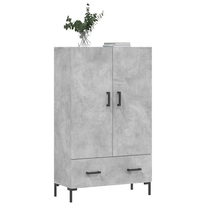 Skåp Betonggrå 69,5x31x115 cm