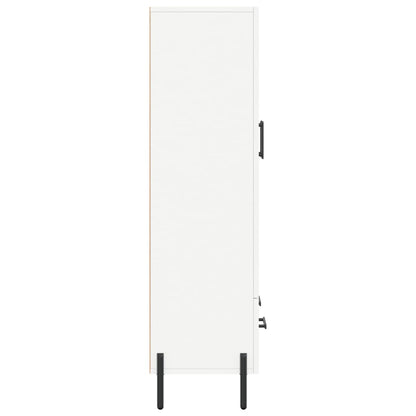 Skåp Vit 69,5x31x115 cm