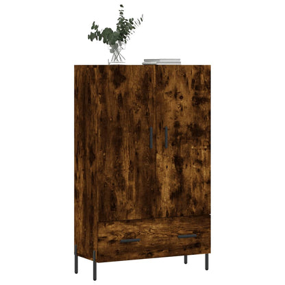 Skåp Rökfärgad Ek 69,5x31x115 cm