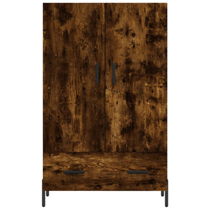Skåp Rökfärgad Ek 69,5x31x115 cm