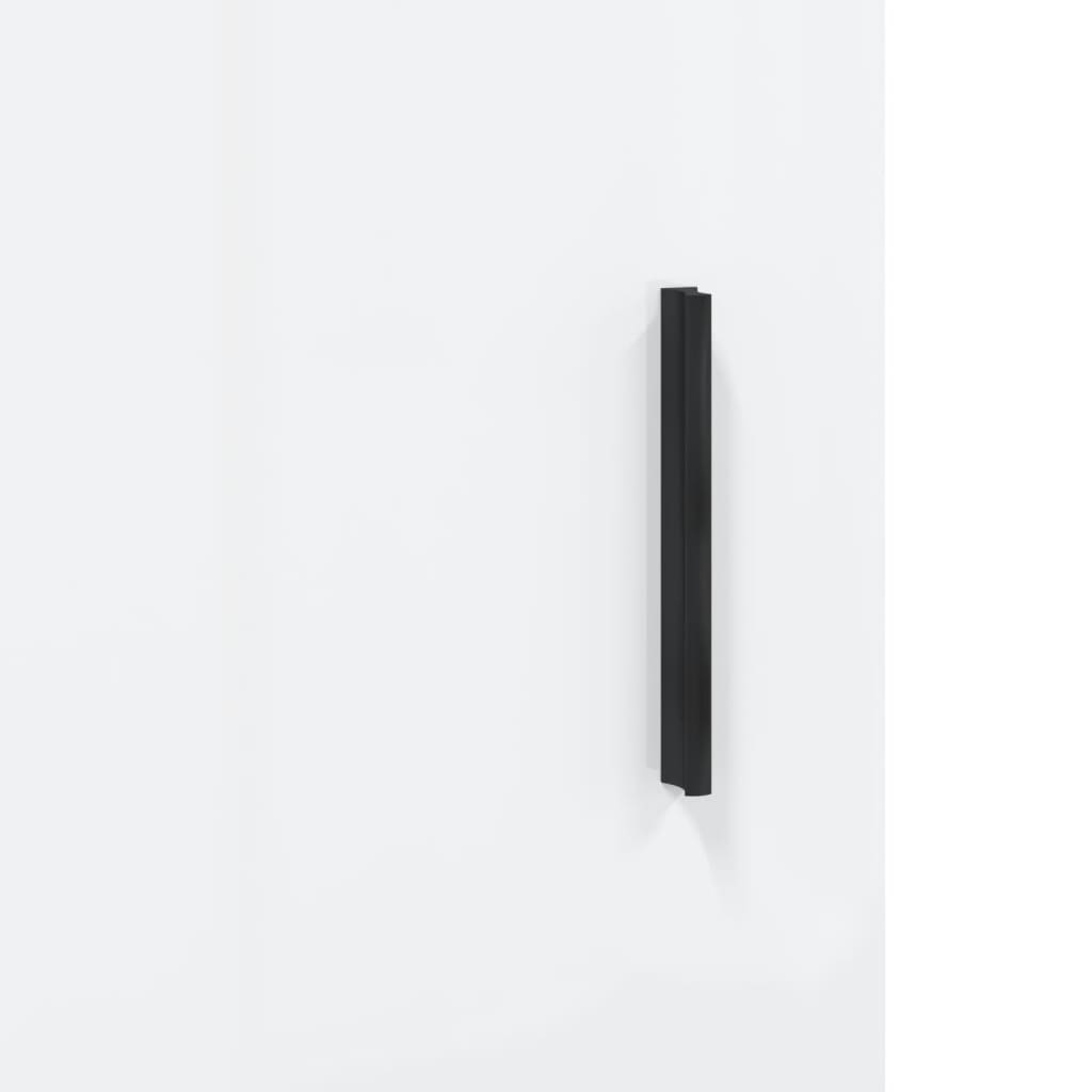 Skåp Högglans Vit 69,5x31x115 cm
