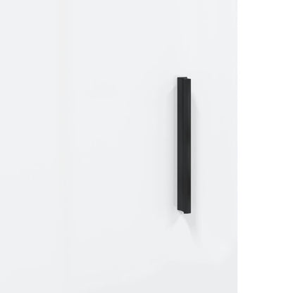 Skåp Högglans Vit 69,5x31x115 cm