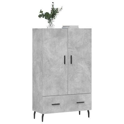 Skåp Betonggrå 69,5x31x115 cm