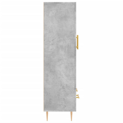Skåp Betonggrå 69,5x31x115 cm