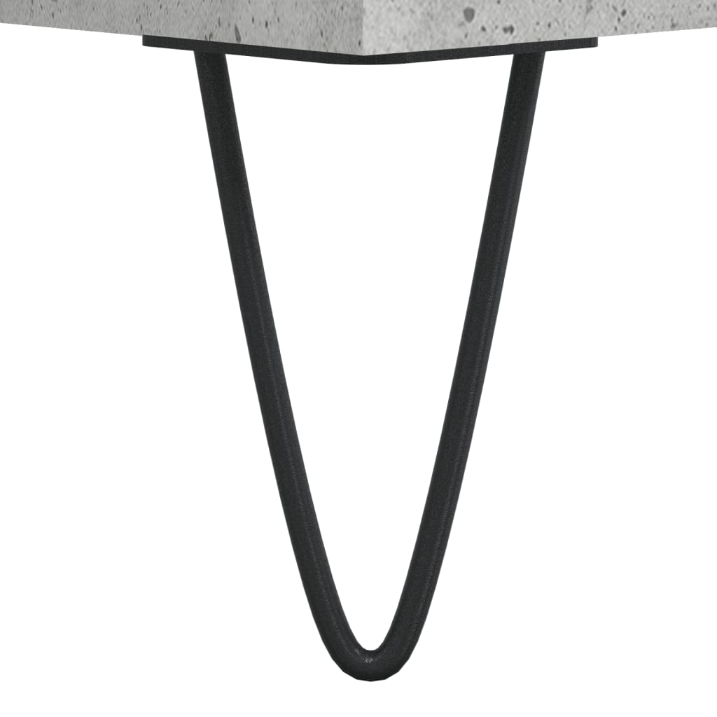 Skåp Betonggrå 69,5x31x115 cm