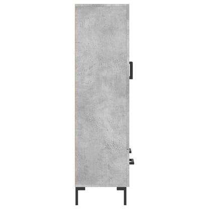 Skåp Betonggrå 69,5x31x115 cm