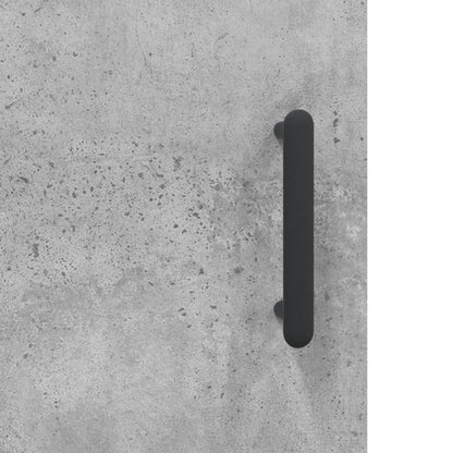 Skåp Betonggrå 69,5x31x115 cm