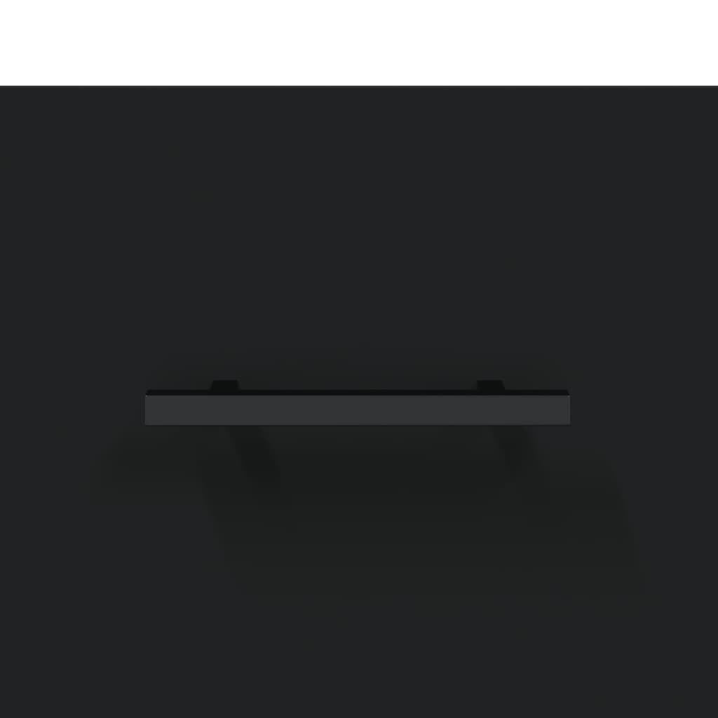 TV-Möbel Svart TV-Bänk 80x36x50 cm