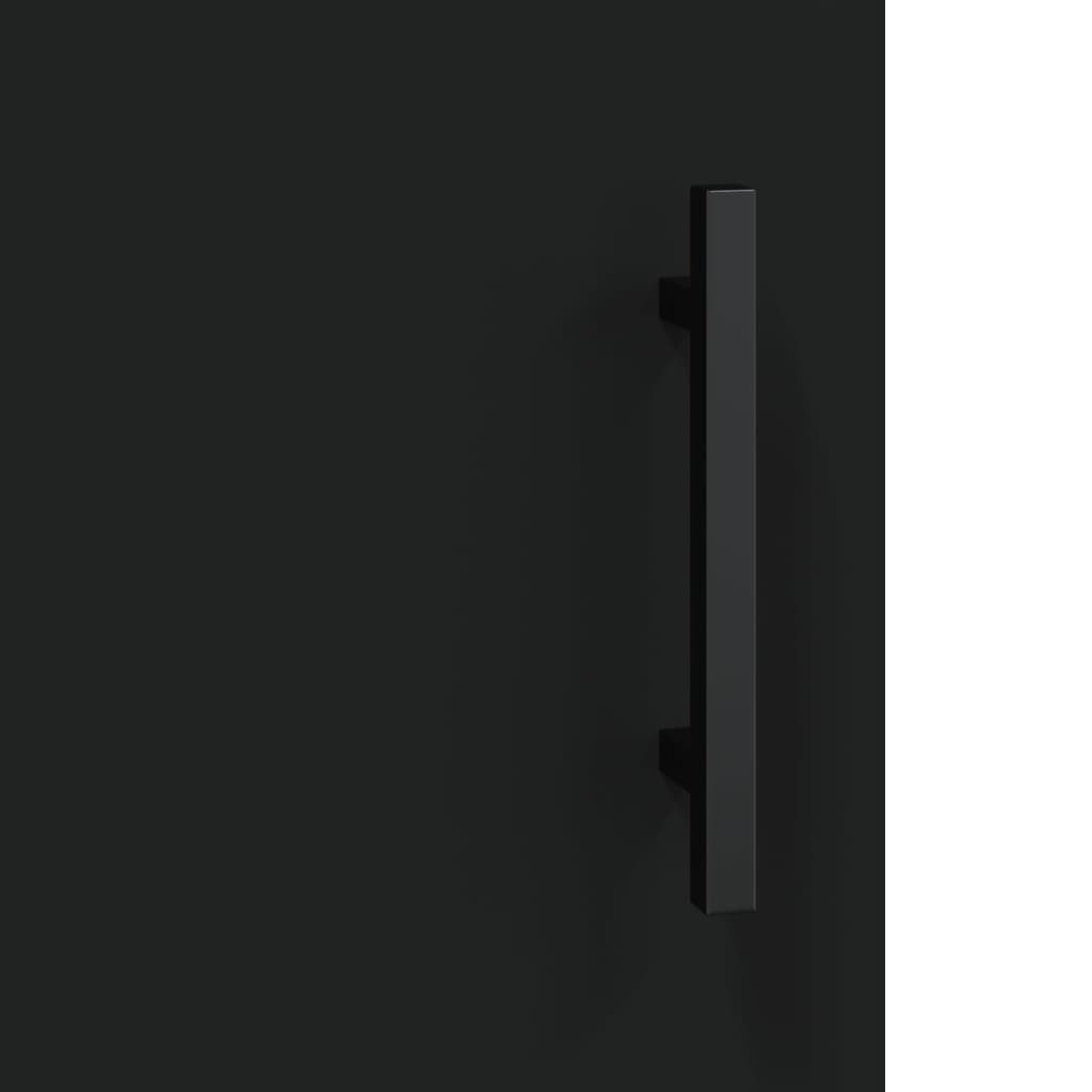 TV-Möbel Svart Tv-bänk 150x30x50 cm