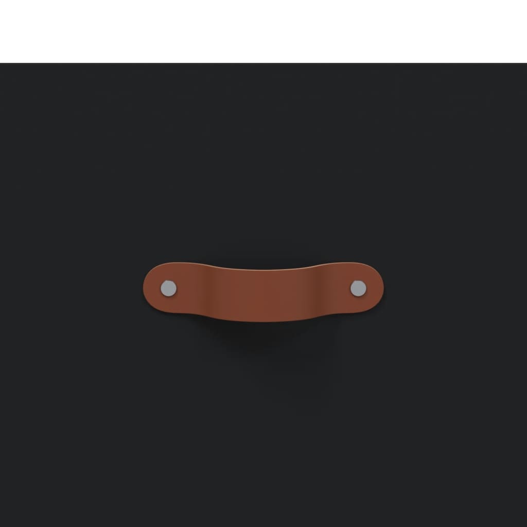 Soffbord Svart 102x50x40 cm