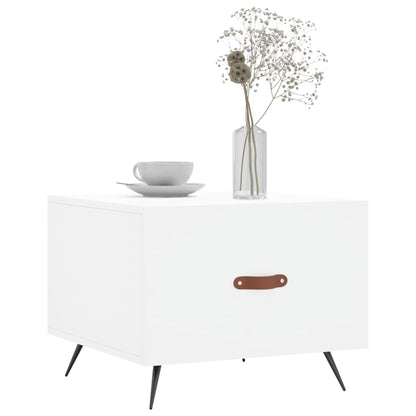 Sidobord Vit 2 st 50x50x40 cm