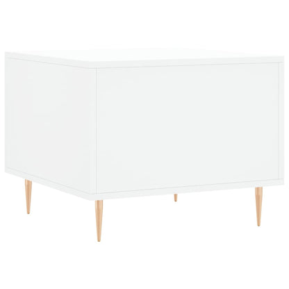 Sidobord Vit 2 st 50x50x40 cm