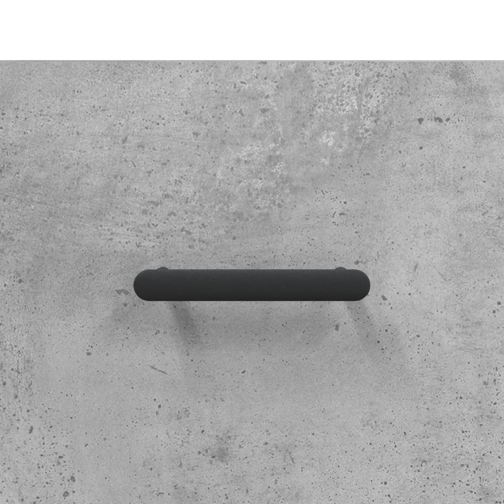 Soffbord Betonggrå 2 st 50x50x40 cm