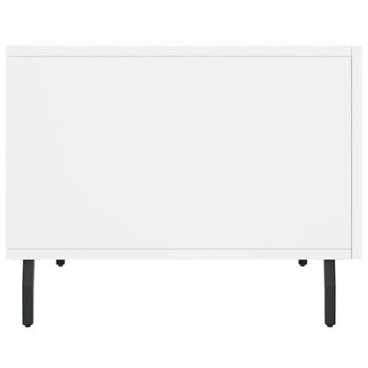 Sidobord Vit 2 st 50x50x40 cm
