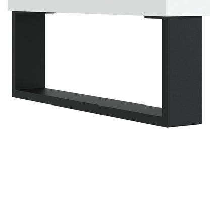 Sidobord Vit 2 st 50x50x40 cm