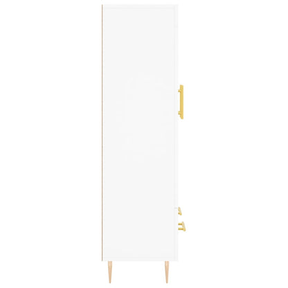 Skåp Vit 69,5x31x115 cm