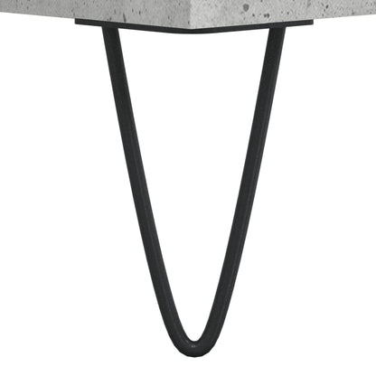 Skåp Betonggrå 69,5x31x115 cm