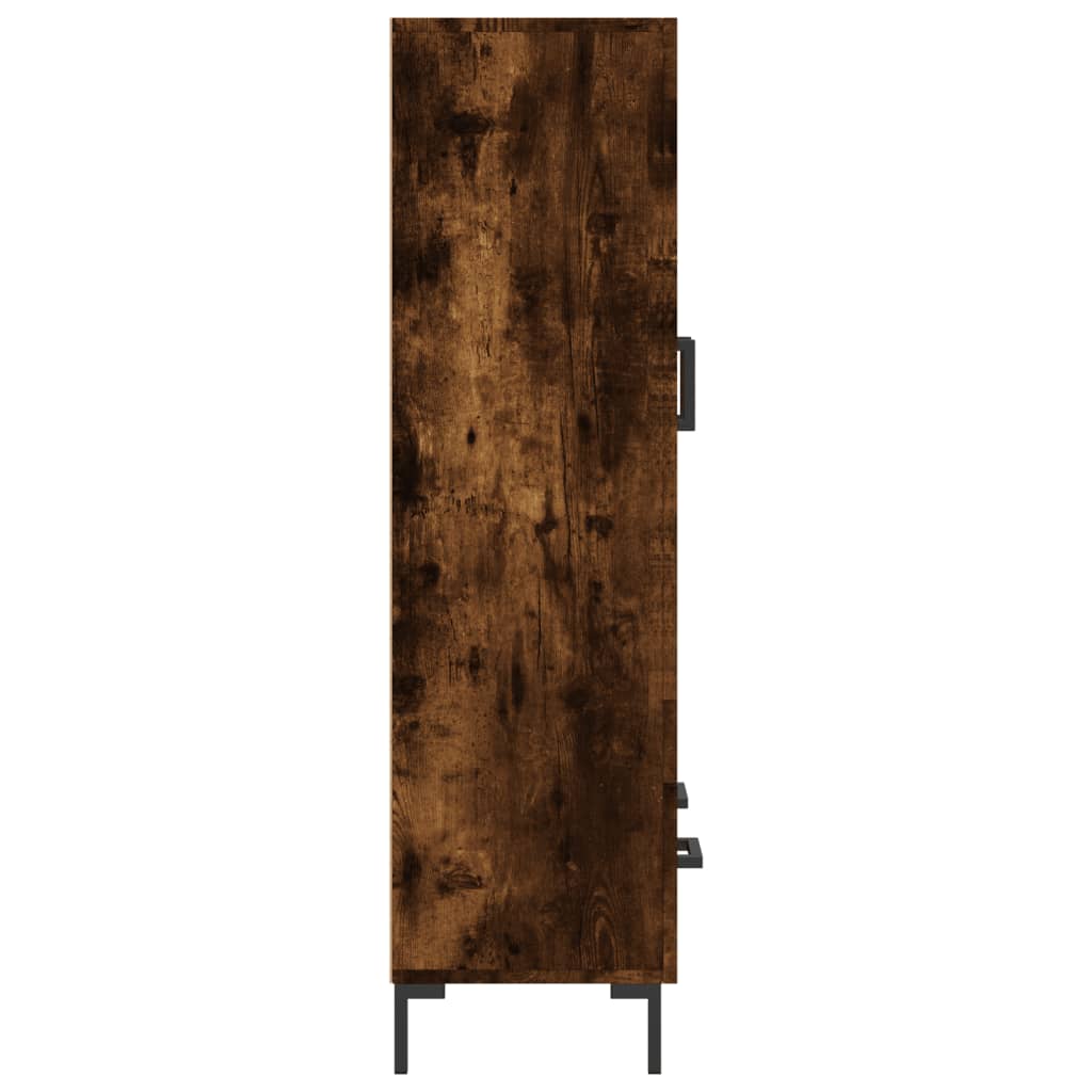 Skåp Rökfärgad Ek 69,5x31x115 cm