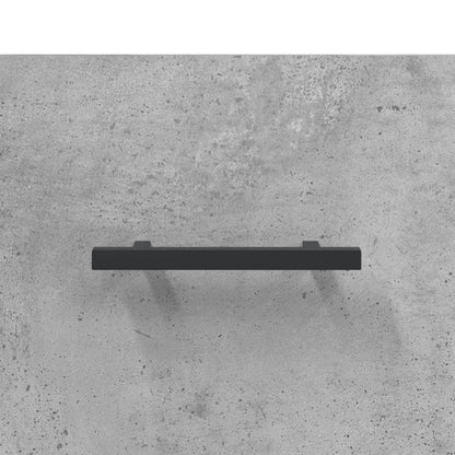 Skåp Betonggrå 69,5x31x115 cm
