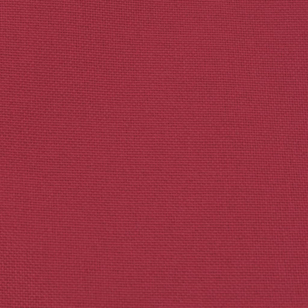 Fåtölj Vinröd med fotpall tyg