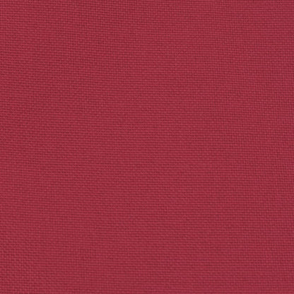 Fåtölj Vinröd med fotpall tyg