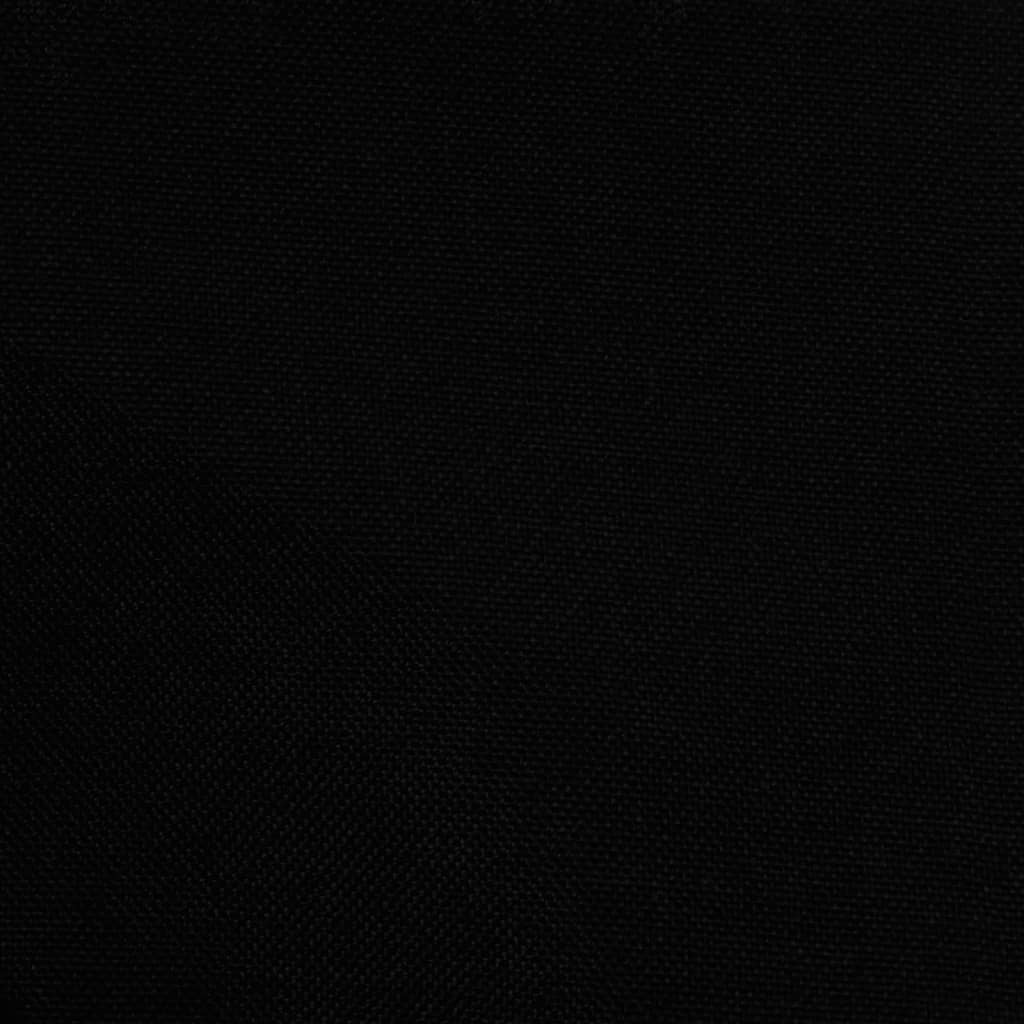 Fåtölj Svart med fotpall tyg