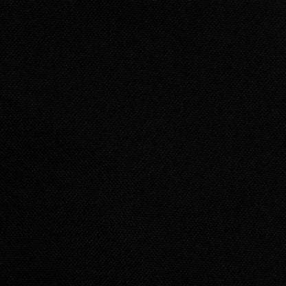 Fåtölj Svart med fotpall tyg