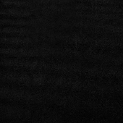 Fåtölj Svart med fotpall sammet