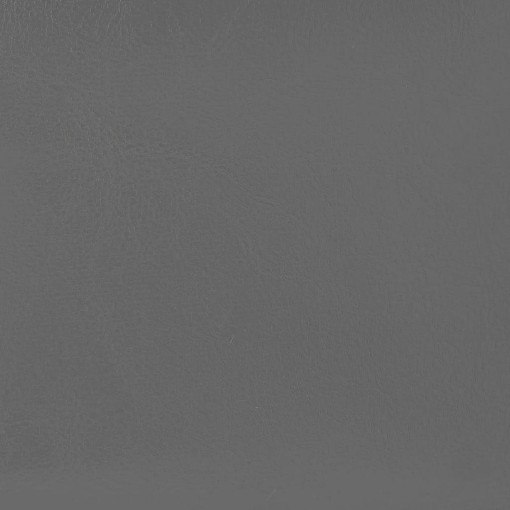 Fåtölj grå konstläder