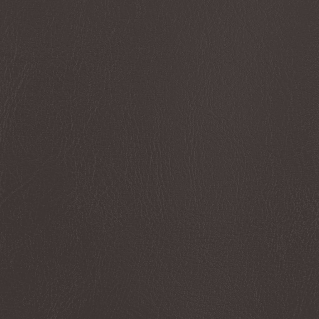 Fåtölj brun konstläder