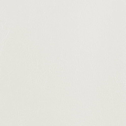 Fåtölj Vit med fotpall konstläder