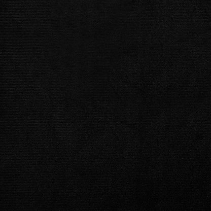 Fåtölj svart sammet