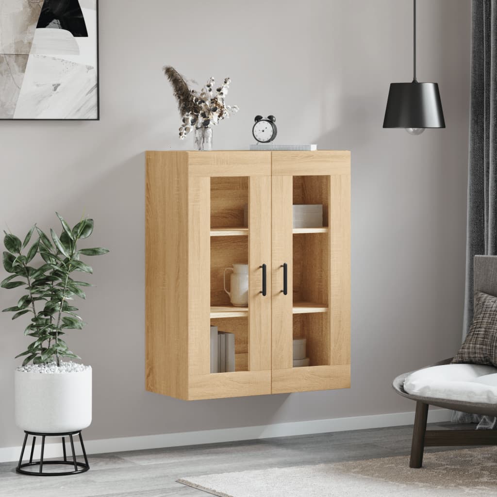 Väggskåp Sonoma Ek 69,5x34x90 cm