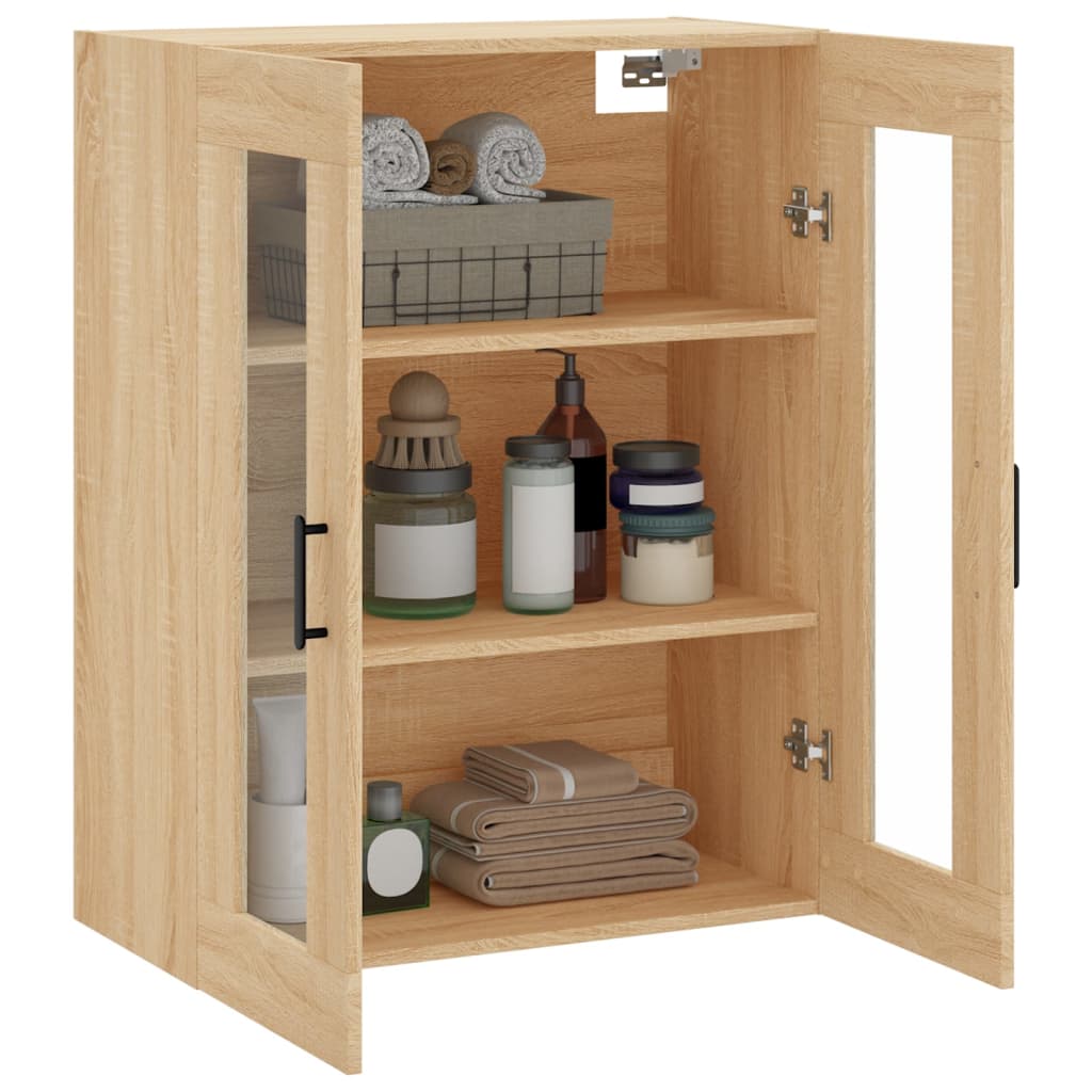 Väggskåp Sonoma Ek 69,5x34x90 cm