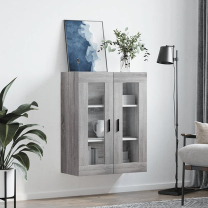 Väggskåp Sonoma Grå 69,5x34x90 cm