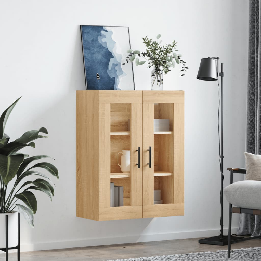 Väggskåp Sonoma Ek 69,5x34x90 cm